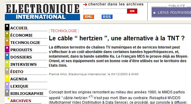 elecronique int fcc et emirats